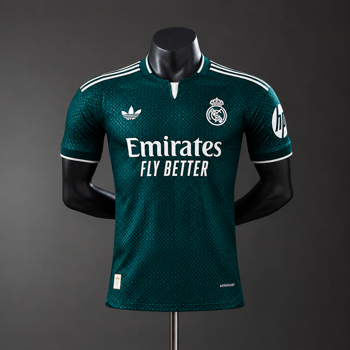 Camiseta Real Madrid Verde 2025/26 – Segunda Equipación