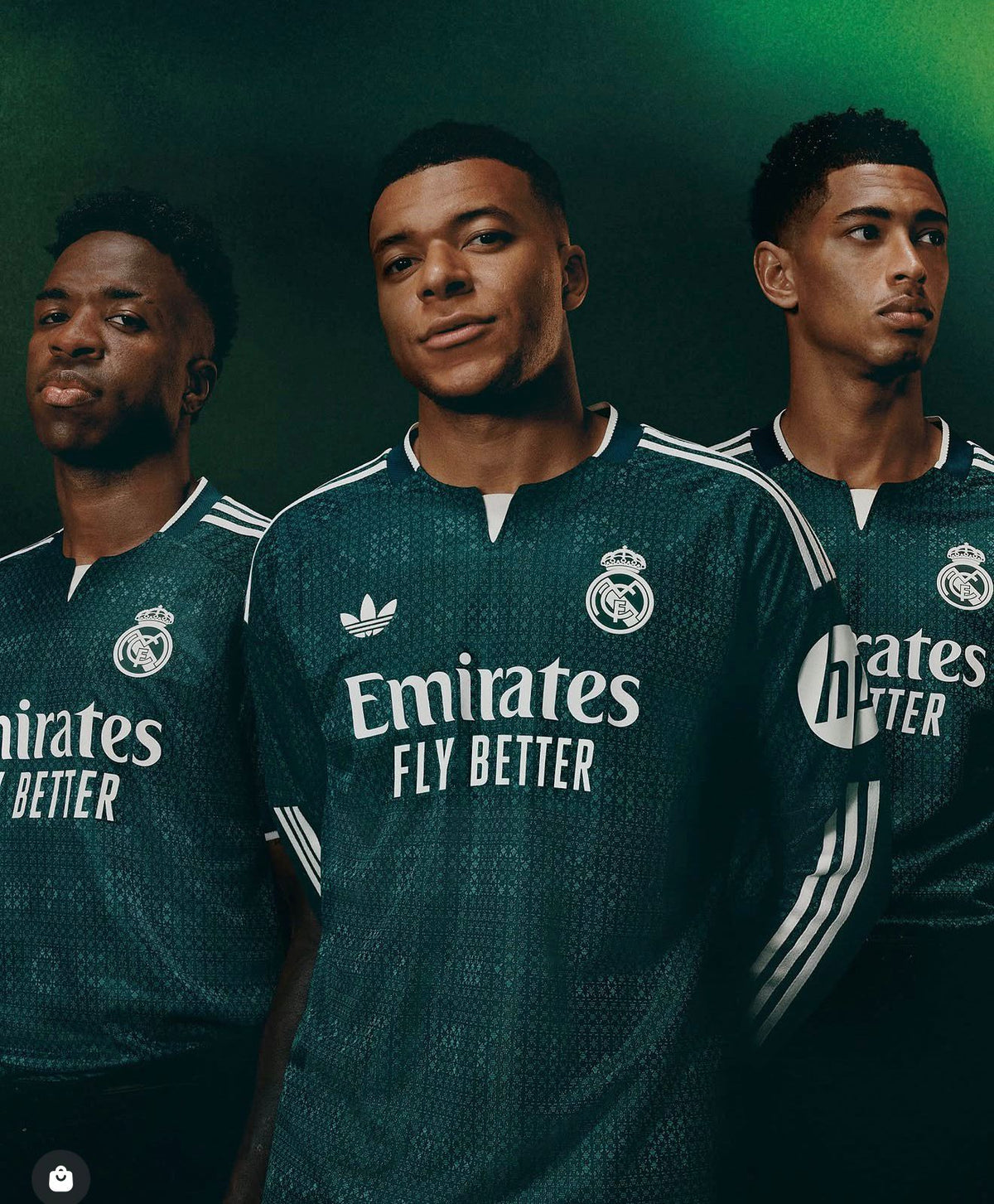 Camiseta Real Madrid Verde 2025/26 – Segunda Equipación