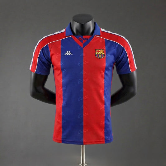 Camiseta Retro Barcelona 1992 Local Hombre – Calidad 1.1 Premium