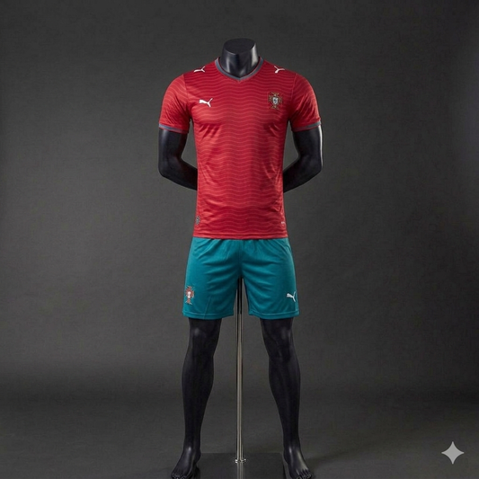 Uniforme Adulto Portugal Local Mundial 2026 – (Calidad Triple A) 🇵🇹🔴🟢