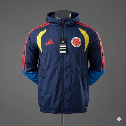 Chaqueta Rompevientos Premium Selección Colombia – Edición Elite 🇨🇴🔥