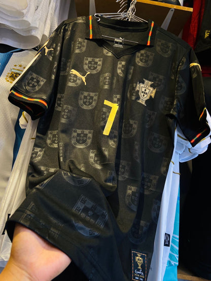 Camiseta Portugal Visitante Negra 2026 – (Calidad 1.1) ⚫🔥