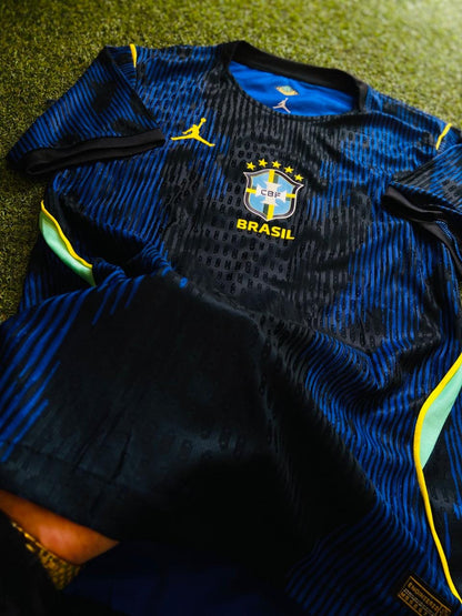 Camiseta Selección Brasil Visitante Mundial 2026 – Hombre (Calidad 1.1) 💙