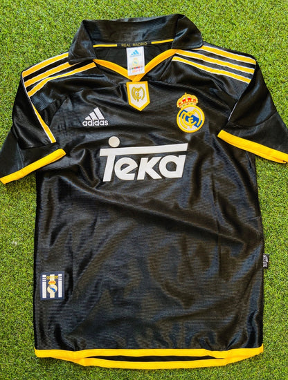 Camiseta Real Madrid Teka Negra Retro – (Calidad 1.1) ⚫👑