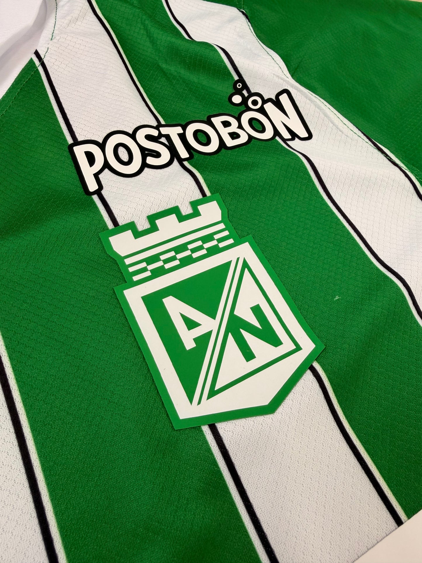 Camiseta Atlético Nacional 2026 Local Hombre – Tela Lisa Encauchetada