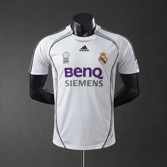 Camiseta Retro Real Madrid 2006-2007 Hombre – Calidad 1.1 Premium
