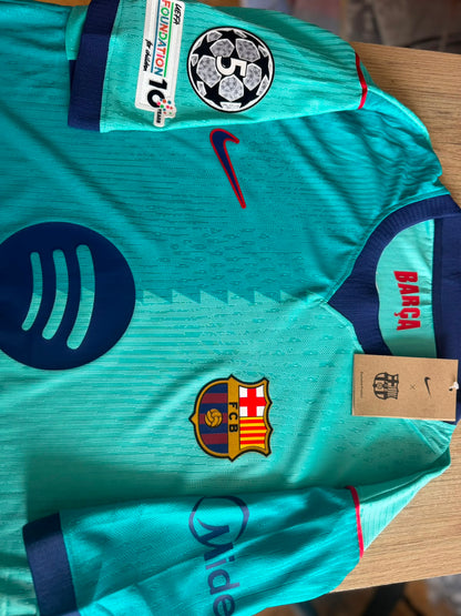 Camiseta Barcelona Turquesa 2025/26 – Segunda Equipación