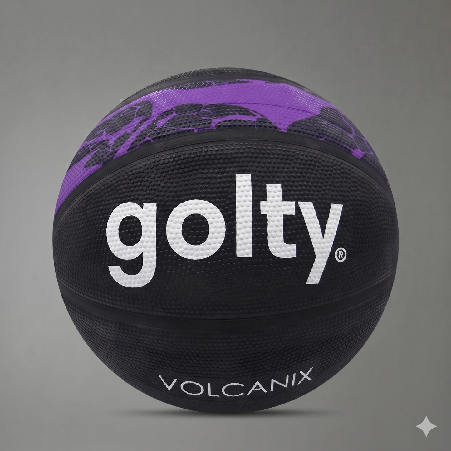 Balón de Baloncesto Golty No. 5 – Negro y Púrpura