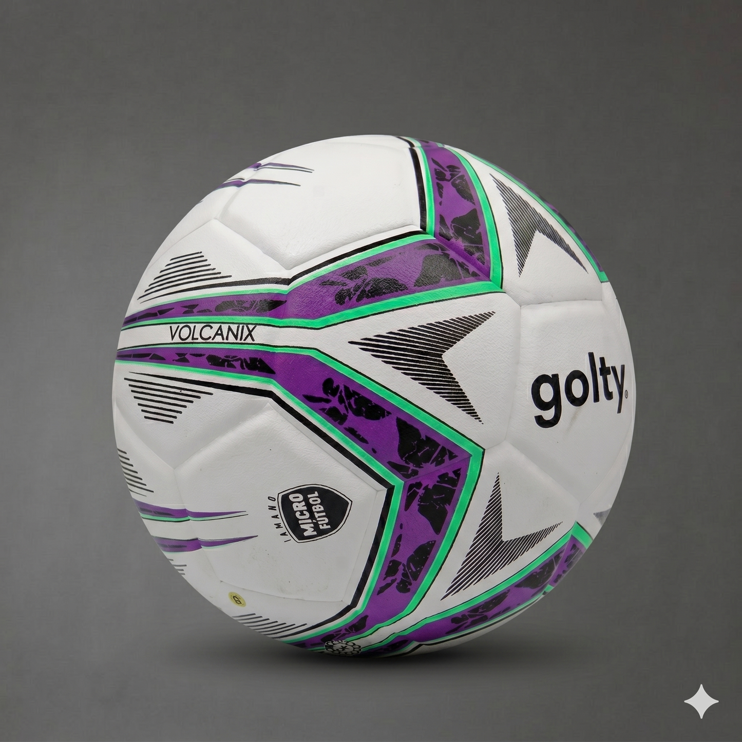 Balón de Microfútbol Golty Volcanix – Rendimiento de Alta Gama