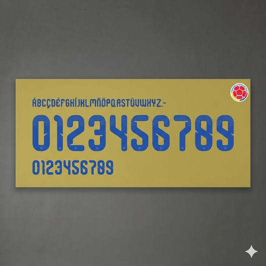 Tipografía Colombia Mundial 2026 – Kit Profesional Editable