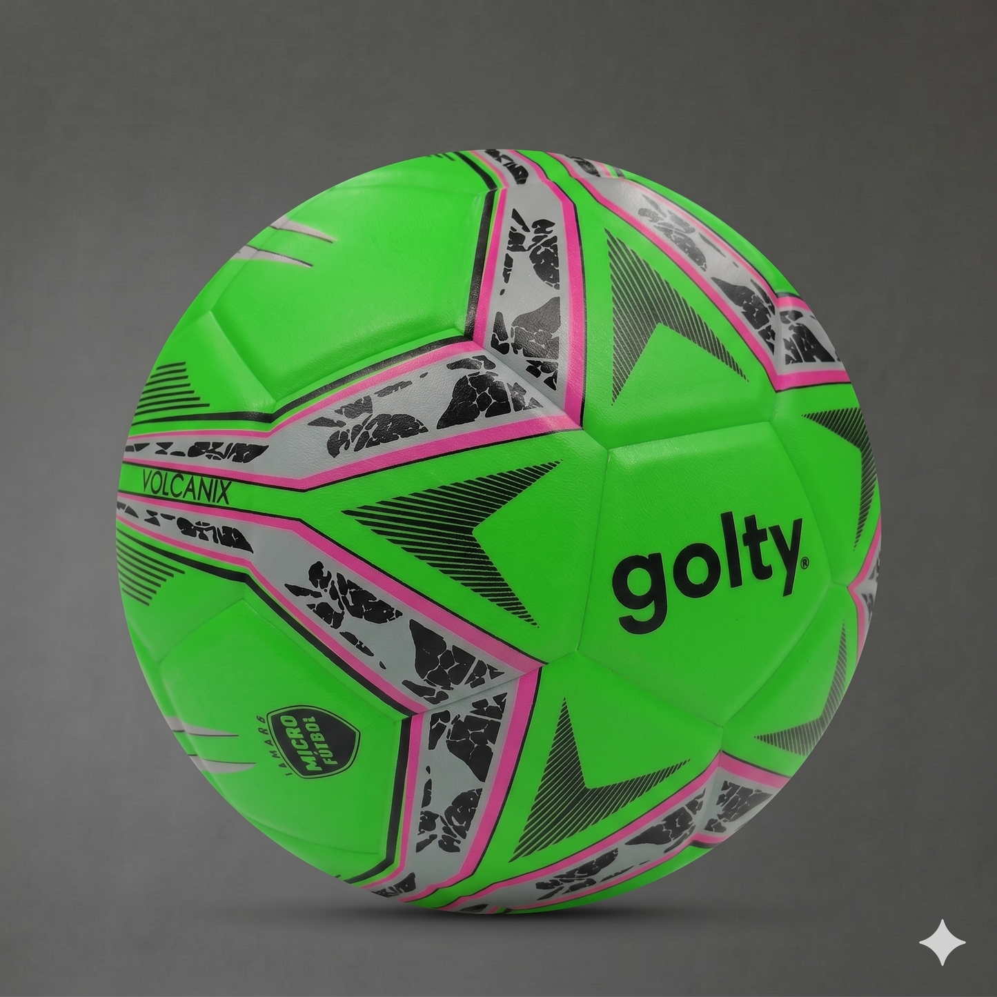 Balón de Microfútbol Golty Volcanix – Rendimiento de Alta Gama